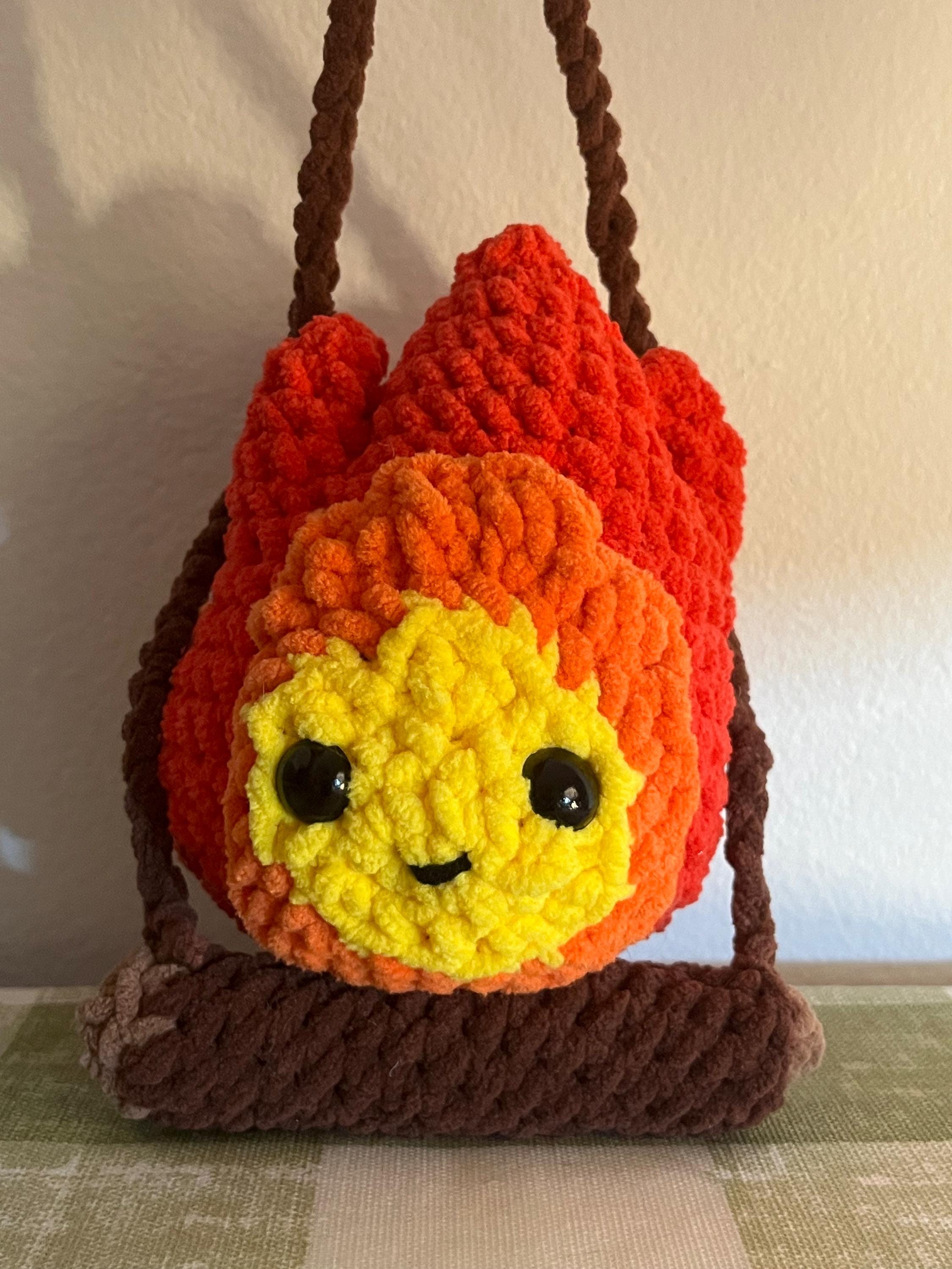 Hanging Calcifer Crochet Pattern