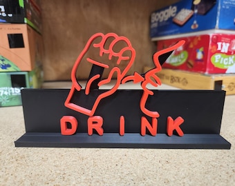 Custom ASL Word Sign: American Sign Language Visual Aid for Classroom & Home