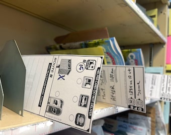 Post Office Mail Carrier Helper Cards Vol.1 | CBU, Relay, Notes + DPS Identifier PRINTABLE | T6LAB Built for Splits & Subs Cca Ptf Odl