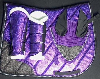 Jumping Saddle Pad: Handmade Fantasy Equestrian Gear