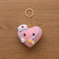 Cute Nurse Heart Keychain Crochet, Amigurumi Heart Nurse Plush, Handmade Kawaii Medical Keyring, Gift for Your Girl, Present for Nurse Day product logo