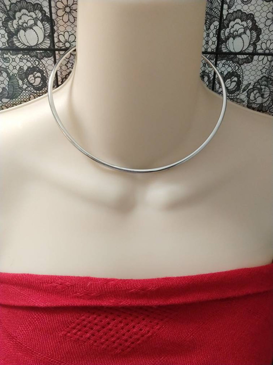 Cuff Necklaces Silver Cuff Choker Gold Cuff Collar Etsy