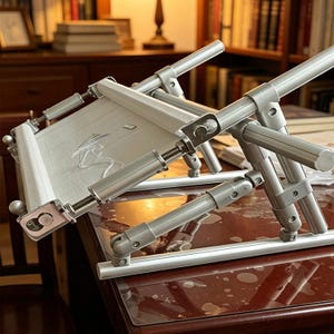 Soporte ajustable para punto de cruz de regazo - Incluye bastidor de bordado de 45 cm