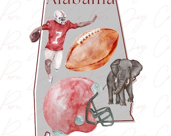 Alabama Digital Download PNG.