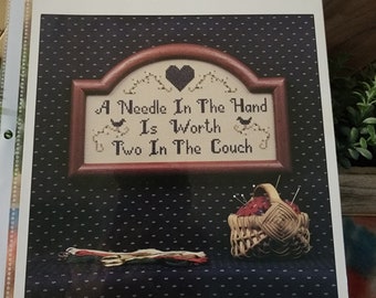 A Needle In The Hand Cross Stitch Pattern