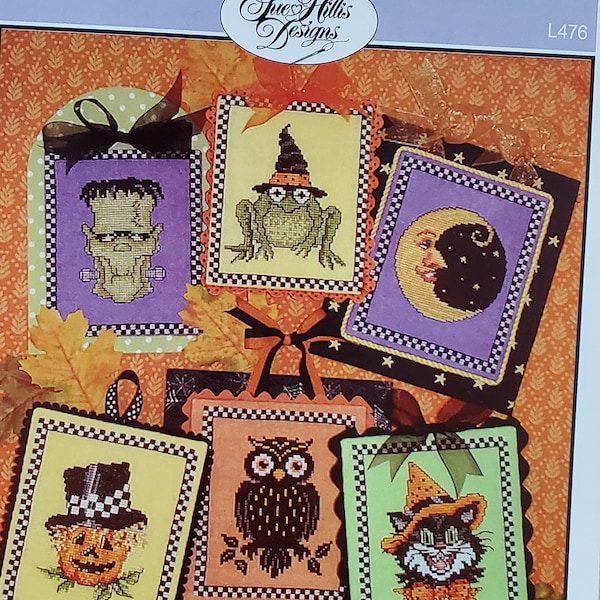 Sue Hillis Designs "CREATURE FEATURE" Cross Stitch Leaflet -