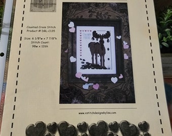 CHOCOLATE MOOSE Cross Stitch Pattern