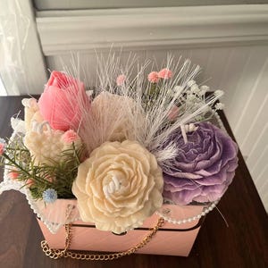 cartera coquette con Velas