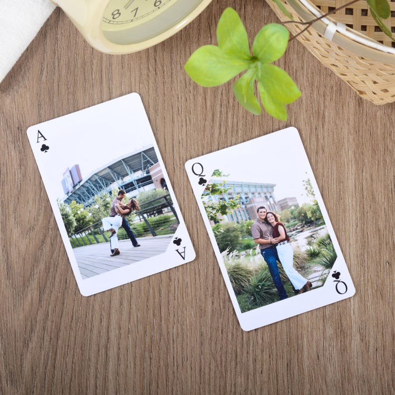 Custom Playing Cards | Personalized Photo Playing Cards| Family Party Game| Unique Photo Gift| Friend Gift| Birthday Gifts image 7