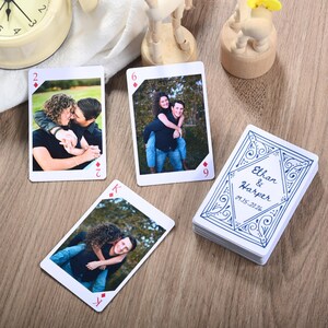 Custom Playing Cards | Personalized Photo Playing Cards| Family Party Game| Unique Photo Gift| Friend Gift| Birthday Gifts image 6