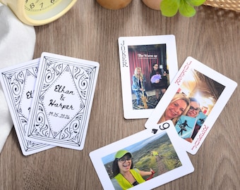 Custom photo Playing Cards,  Personalized Photo Album Alternative, Family Party Favors, Christmas Game Playing Cards, Unique Photo Gift