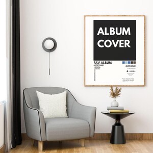 Personalised Music Posters