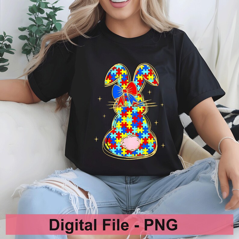 Autism Mama Coquette Png, Bunny Autism Png, Autism Awareness Png, Bunny ...