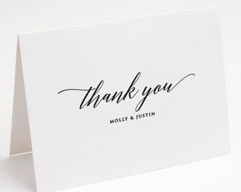 Modern Classic Note Cards - Personalized Note Cards - Thank You Notes Personalized