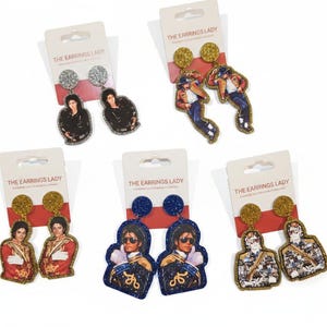 Michael Jackson Earrings