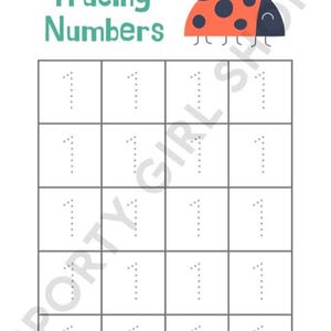 Digital Tracing Numbers Worksheets | 0-9 | Printable Number Tracing for Kids | Preschool & Kindergarten Learning