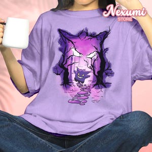 T-shirt Shadow Gengy, chemise kawaii, t-shirt imprimé, chemise anime, cadeau pour joueur