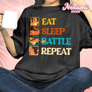Char Starter T-Shirt - Graphic Gamer Apparel -Japanese Anime Streetwear - Unisex Gamer Apparel