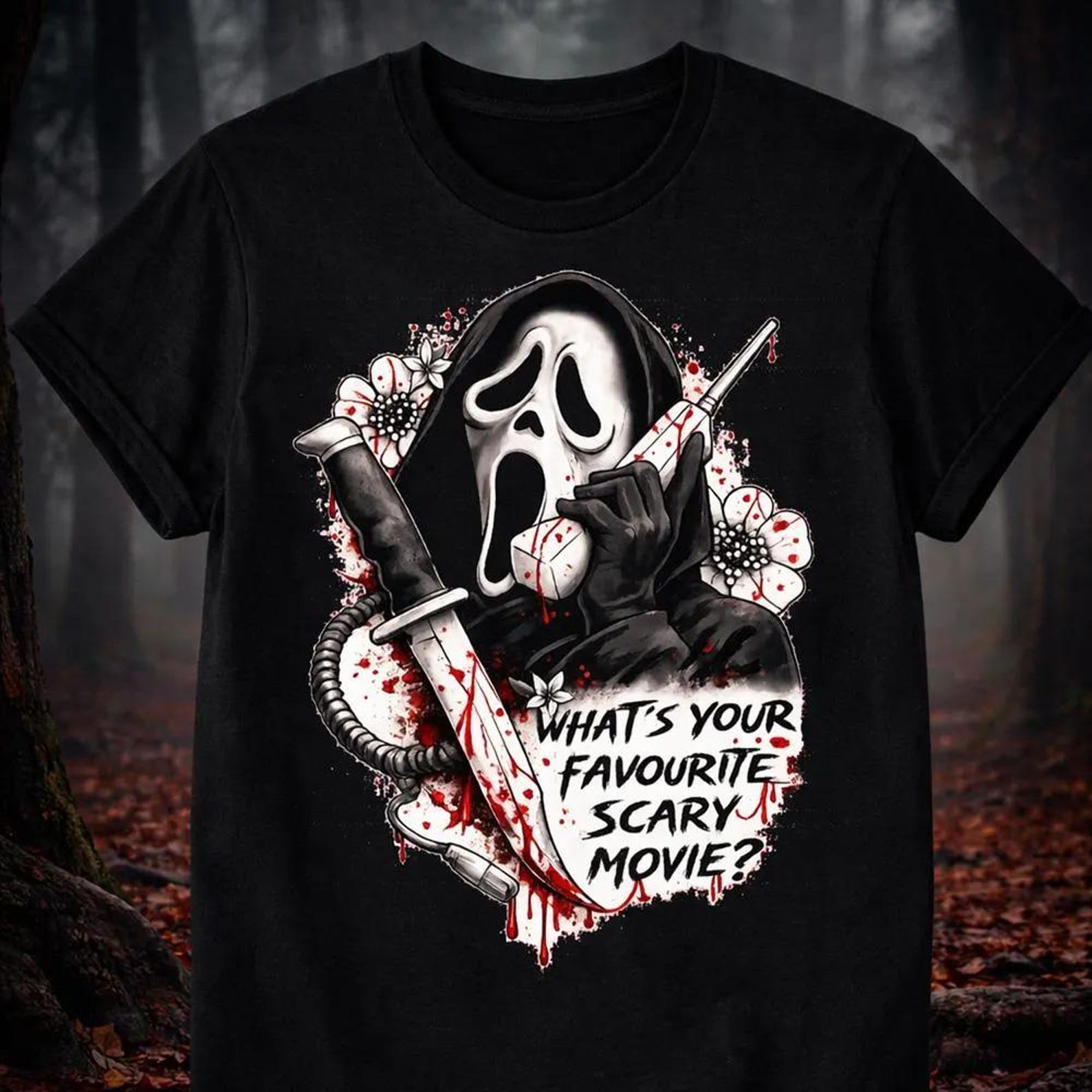 Scream Drip Ghostface Horror PNG Bundle, Scream Inspired Design Pack, Scary Movie ...