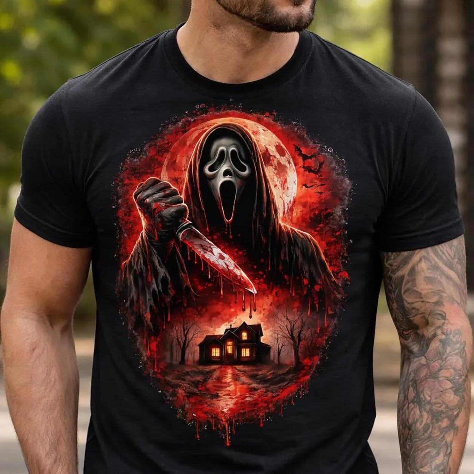 Scream Drip Ghostface Horror PNG Bundle, Scream Inspired Design Pack, Scary Movie ...