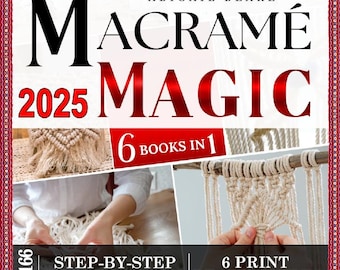 Macramé Beginner's Bible: Home Decor Projects, Step-by-Step Instructions