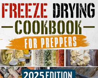 Freeze Drying Cookbook for Preppers: Stockpile Food for 25 Years