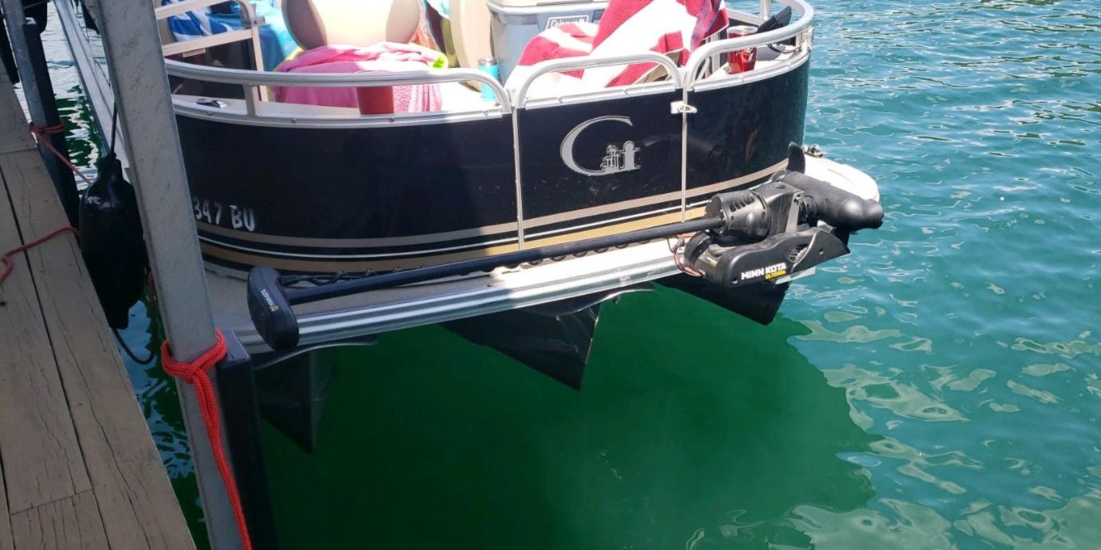 Toonboss Pontoon Boat Trolling Motor Quick Release Mount: Durable ...
