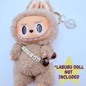 POP MART LABUBU Toffee ぬいぐるみキーホルダー 高品質ラブブ Macaron Labubu ぬいぐるみキーホルダー