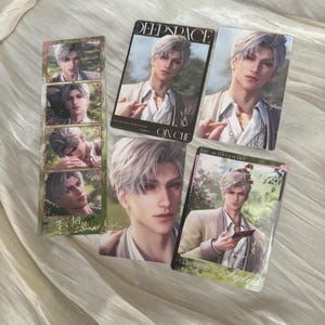 Sylus Love and Deepspace | Birthday Photocard Bookmark Gift
