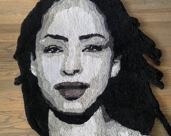 Handmade Sade Rug: 40x35 inch Regular Size