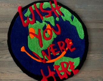 Travis Scott wish you were here rug