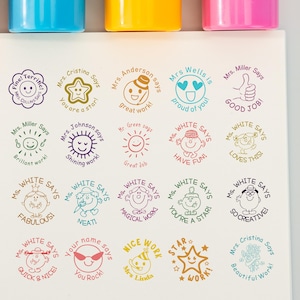 Custom Teacher Stamp, Personalized Teacher Stamp, Teacher Comments Stamp, From The Classroom of Teacher Stamp, Teacher Stamp, Teacher Stamp