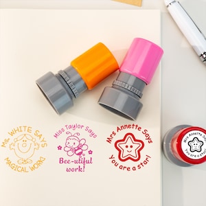 Personalized Teacher Stamp | Teacher Stamper | Personalized Teacher Gift | Classroom Teacher Stamp | Gift for Teacher | Custom Teacher Stamp