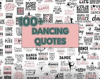 Citazioni sulla danza SVG, Pacchetto SVG danza, Appassionato di danza SVG, Mamma di ballerino SVG, Allenatore di danza SVG, Maglietta da ballo SVG, Citazioni sulla danza SVG, Frasi sulla danza SVG PNG