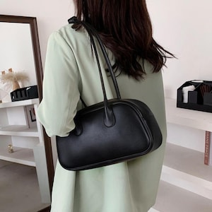 Sac à bandoulière bowling rond, mini sac, sac pour femme, sac pour femme, sac à bandoulière, fourre-tout, sac de travail, sac décontracté, sac à main, cadeau pour elle