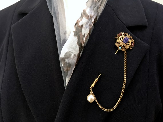 Bretagne A Ma Vie Jeweled Stick Pin – Ornate Jewe… - image 4