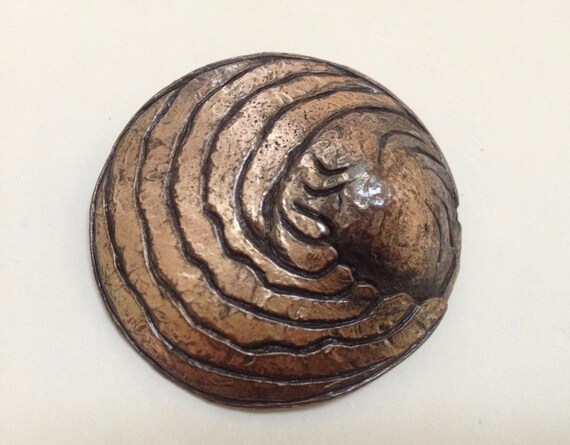 Unusual Signed Abstract Brooch – Lester Green 1960