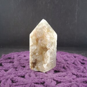 Druzy Agate Geode Half Polished Point Healing Stones Generator Tower Crystal Self Standing natural druzy vugs