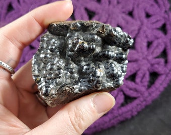 Botryoidal Hematite Raw Crystal Stones Crystals Natural Rare Unique Chunk Rough Specimen kidney ore