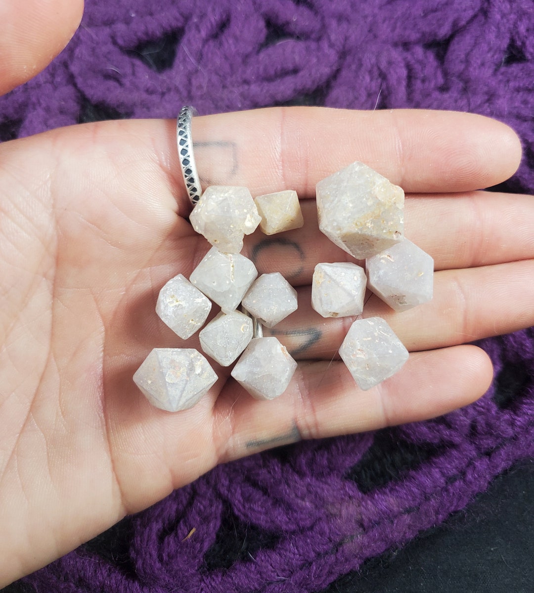 12 Beta Quartz Crystal Dodecahedrons Terminated Indonesia - Etsy