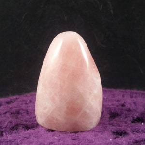 Rose Quartz Freeform Self Standing Polished Display Healing Stones Crystal Carving pink free form love heart chakra