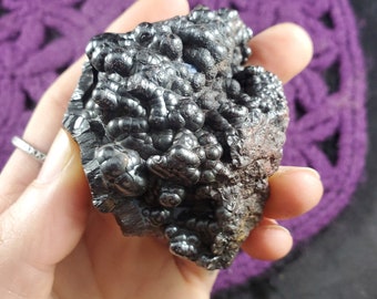 Botryoidal Hematite Raw Crystal Stones Crystals Natural Rare Unique Chunk Rough Specimen kidney ore