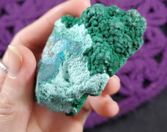 Malachite Chrysocolla Raw Crystal Rough Stones Green Blue A Grade High Quality Crystals Congo DRC