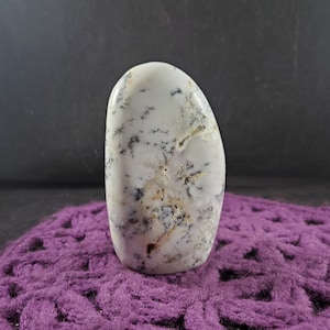 Large Dendritic Opal Freeform Crystal Polished Stones Free Form Standing stone Crystals Natural Madagascar dendrite