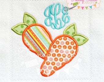 Carrots Applique Design Machine Embroidery Design INSTANT DOWNLOAD