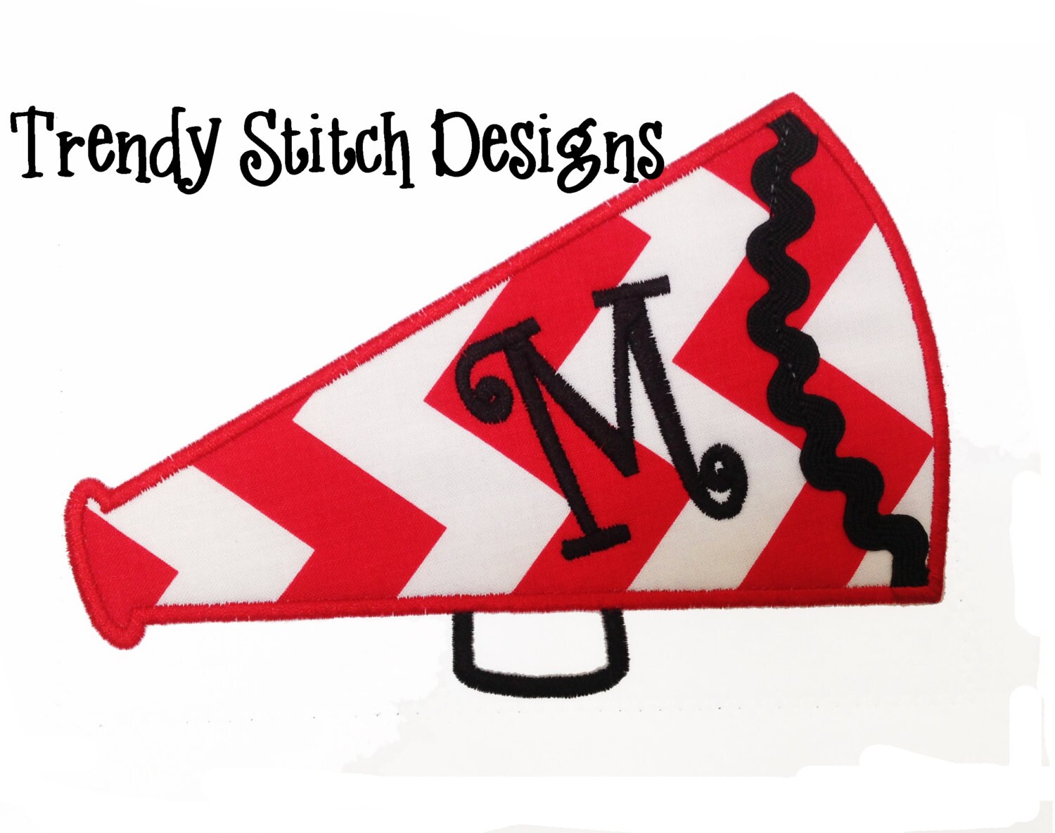Megaphone RR Applique Design Machine Embroidery Design Bull - Etsy megaphone-rr-applique-design-machine-embroidery-design-bull-etsy