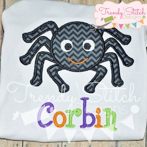 Spider 2 Applique Design Machine Embroidery Design INSTANT DOWNLOAD