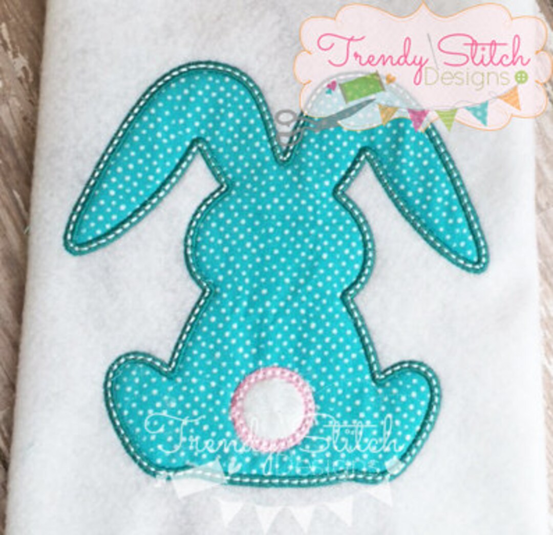Bunny 7 Applique Machine Embroidery Design Easter INSTANT DOWNLOAD - Etsy