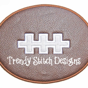 Football 3 Applique Machine Embroidery Design INSTANT DOWNLOAD - Etsy