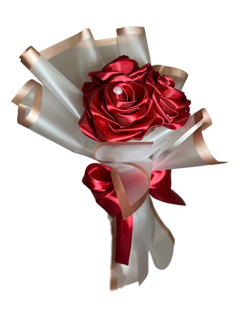 Eternal 3 Rose Bouquet (custom Make Orders) - Etsy